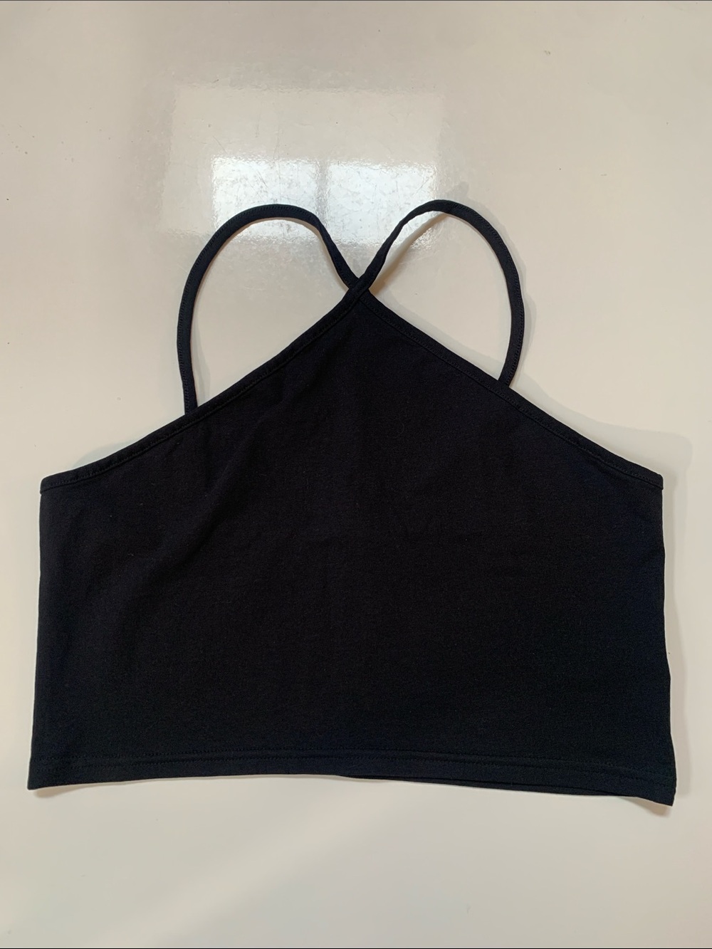 [L] H&M crop top